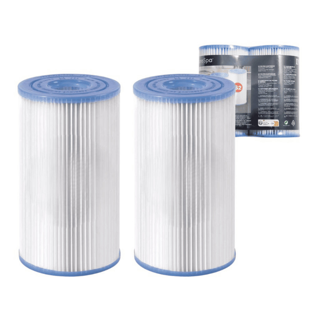 PACK 2 CARTUCHOS FILTRO SPA HOT TUB INTEX TIPO S2 - 1
