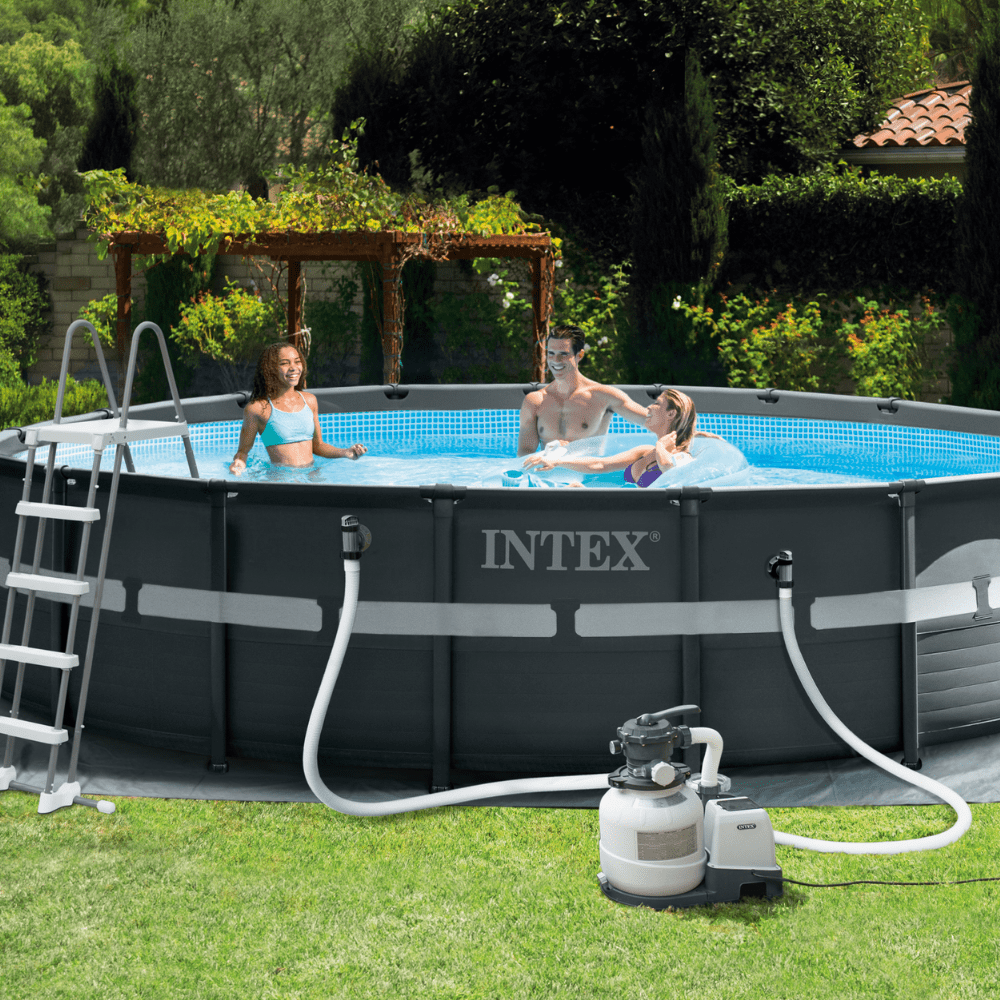 BOMBA DE ARENA INTEX PARA PISCINA 7,9 M3/HR SAND FILTER PUMPS - 3