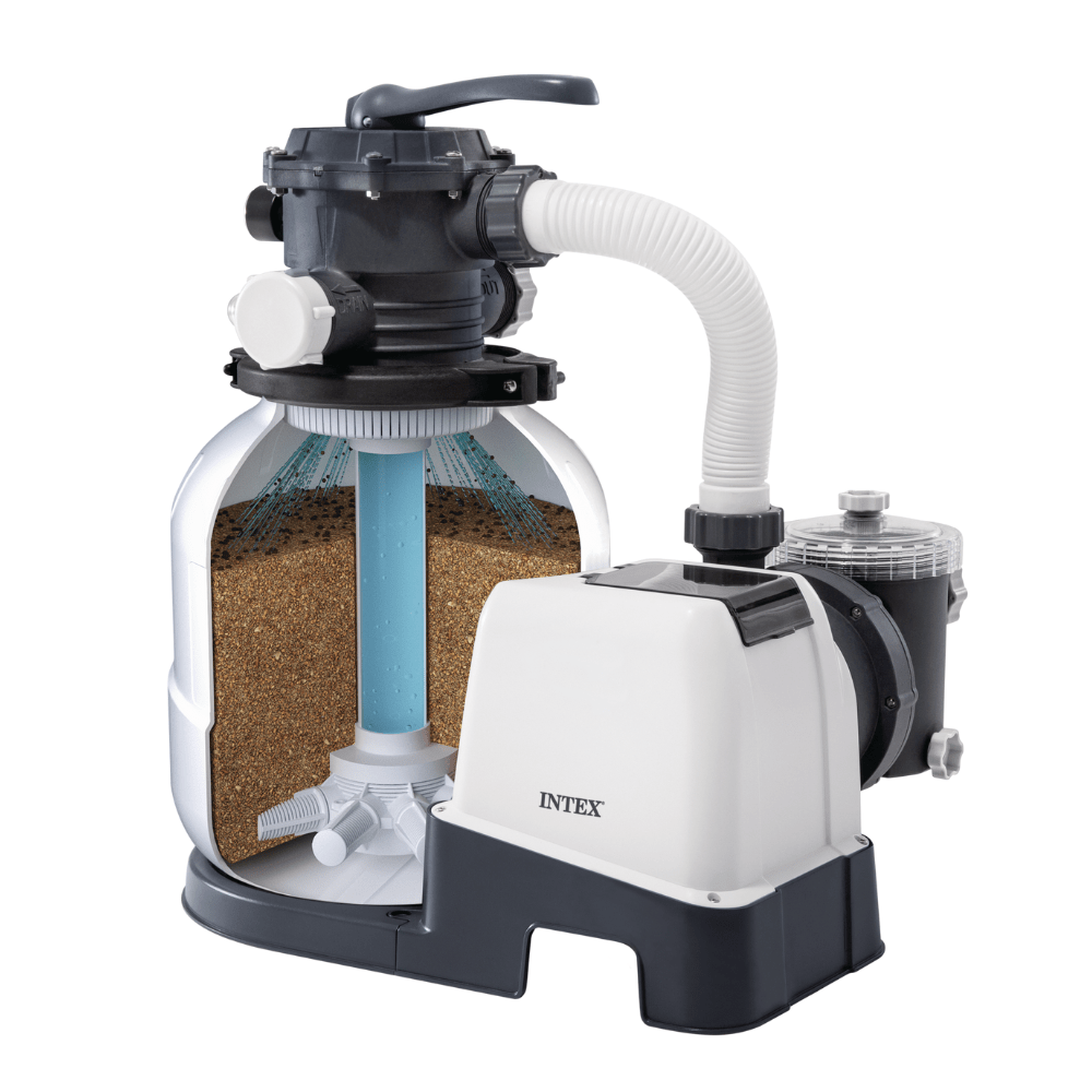 BOMBA DE ARENA INTEX PARA PISCINA 7,9 M3/HR SAND FILTER PUMPS - 4