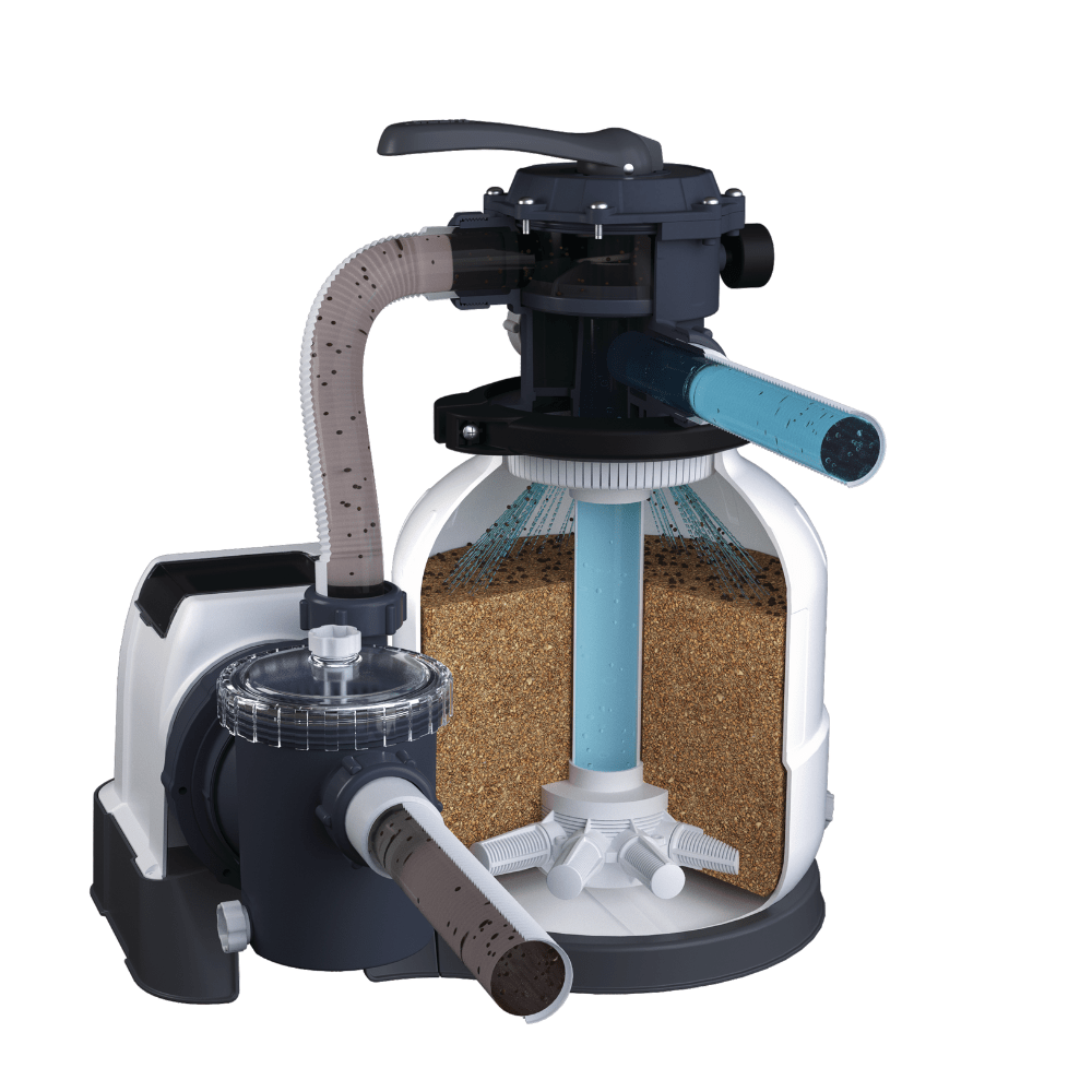 BOMBA DE ARENA INTEX PARA PISCINA 7,9 M3/HR SAND FILTER PUMPS - 5