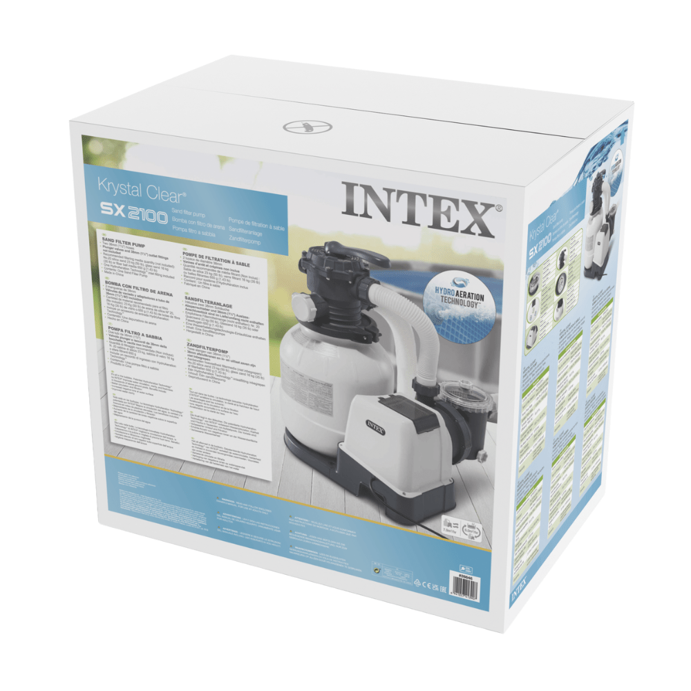 BOMBA DE ARENA INTEX PARA PISCINA 7,9 M3/HR SAND FILTER PUMPS - 8