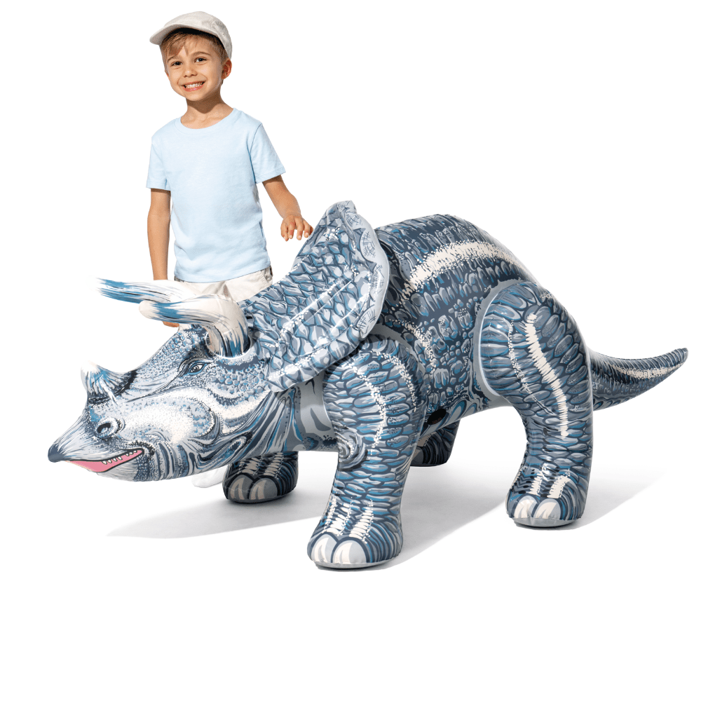 DINOSAURIO BRONTOSAURIO INFLABLE INTEX JURASSIC DINO PALS - 3