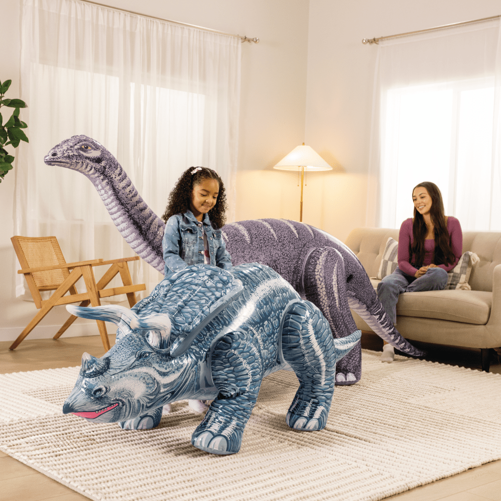 DINOSAURIO BRONTOSAURIO INFLABLE INTEX JURASSIC DINO PALS - 4