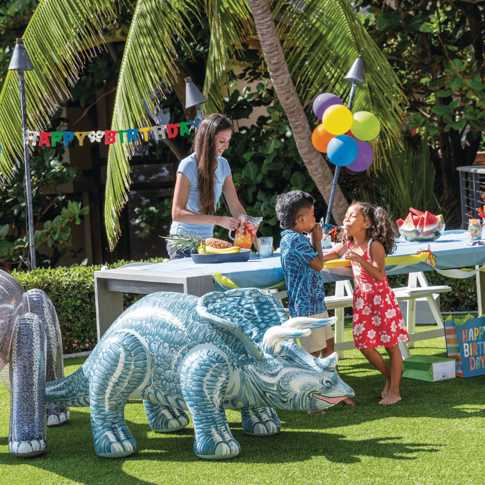 DINOSAURIO BRONTOSAURIO INFLABLE INTEX JURASSIC DINO PALS - 5
