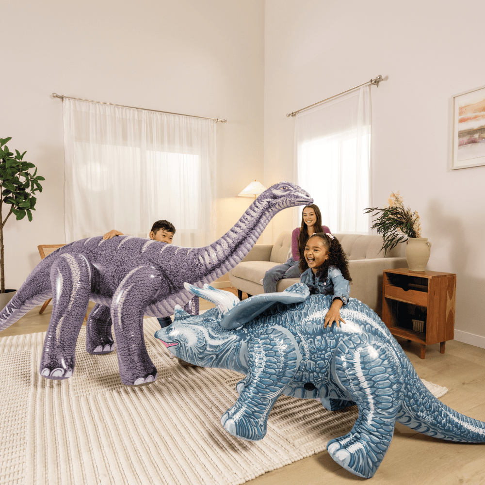 DINOSAURIO BRONTOSAURIO INFLABLE INTEX JURASSIC DINO PALS - 7