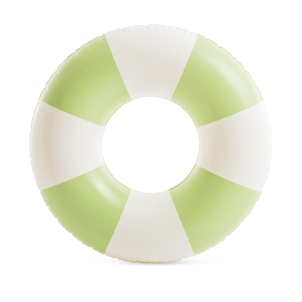 FLOTADOR INFLABLE REDONDO INTEX 91 CM COASTAL CABANA TUBE VERDE - 1