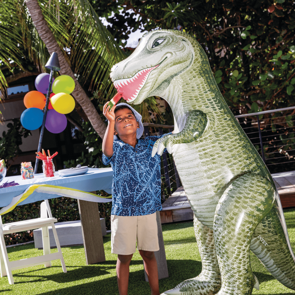 DINOSAURIO TIRANOSAURIO INFLABLE INTEX JURASSIC DINO PALS - 3