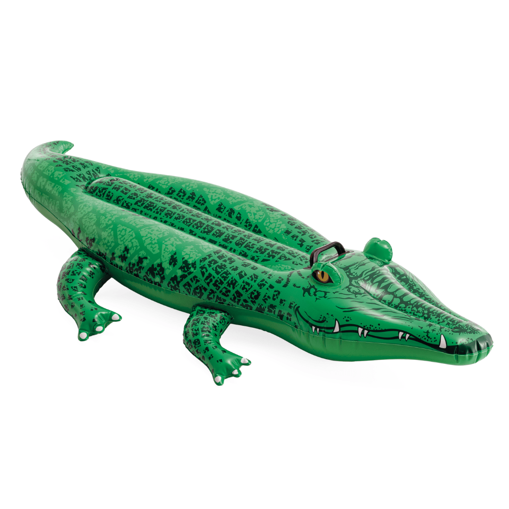 FLOTADOR INFLABLE DISEÑO INTEX COCODRILO 168X86 CM LIL’ GATOR - 1