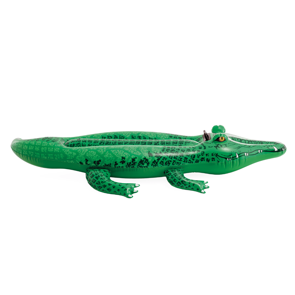 FLOTADOR INFLABLE DISEÑO INTEX COCODRILO 168X86 CM LIL’ GATOR - 3