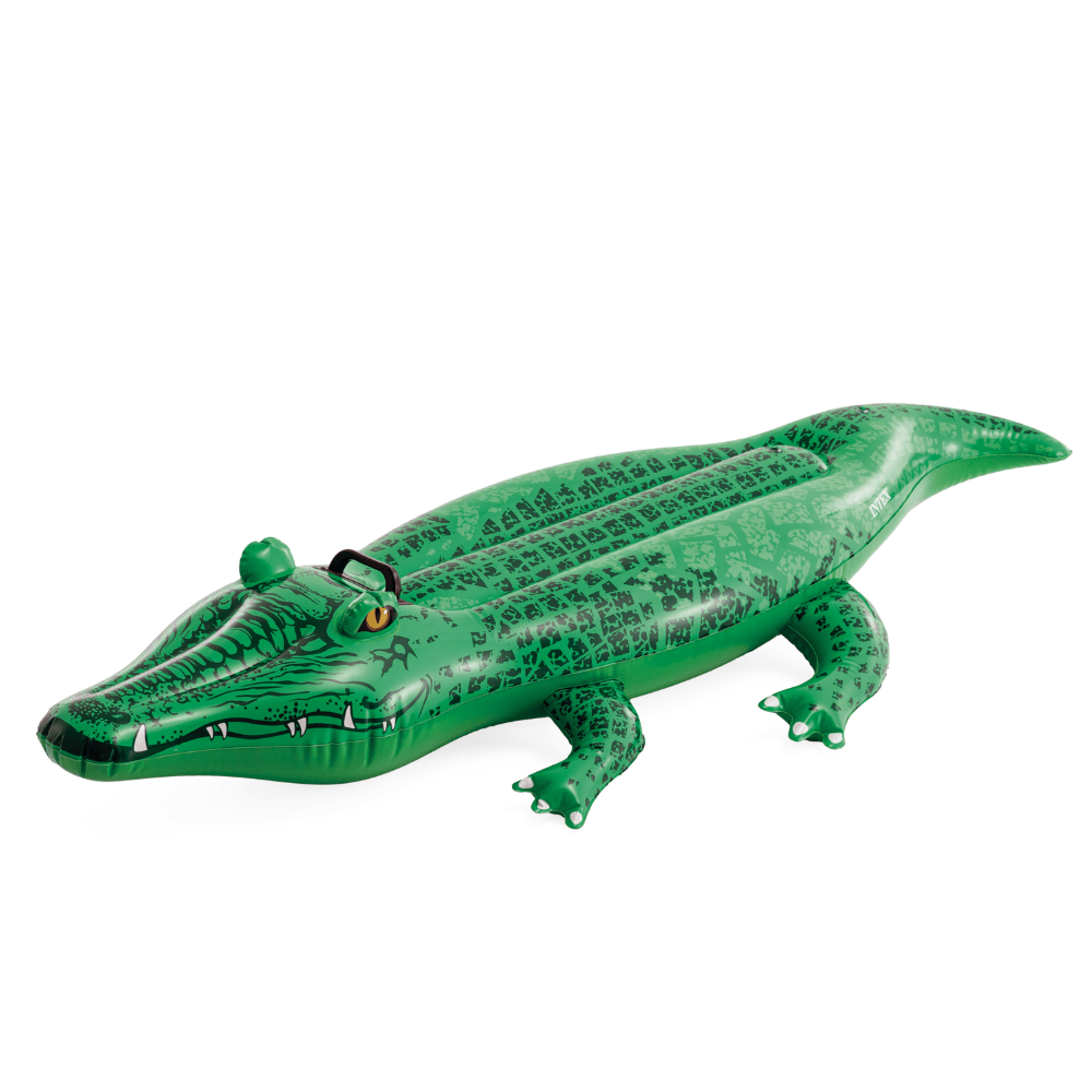 FLOTADOR INFLABLE DISEÑO INTEX COCODRILO 168X86 CM LIL’ GATOR - 4