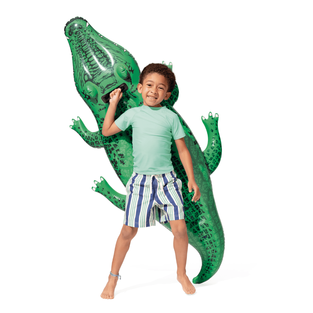 FLOTADOR INFLABLE DISEÑO INTEX COCODRILO 168X86 CM LIL’ GATOR - 5