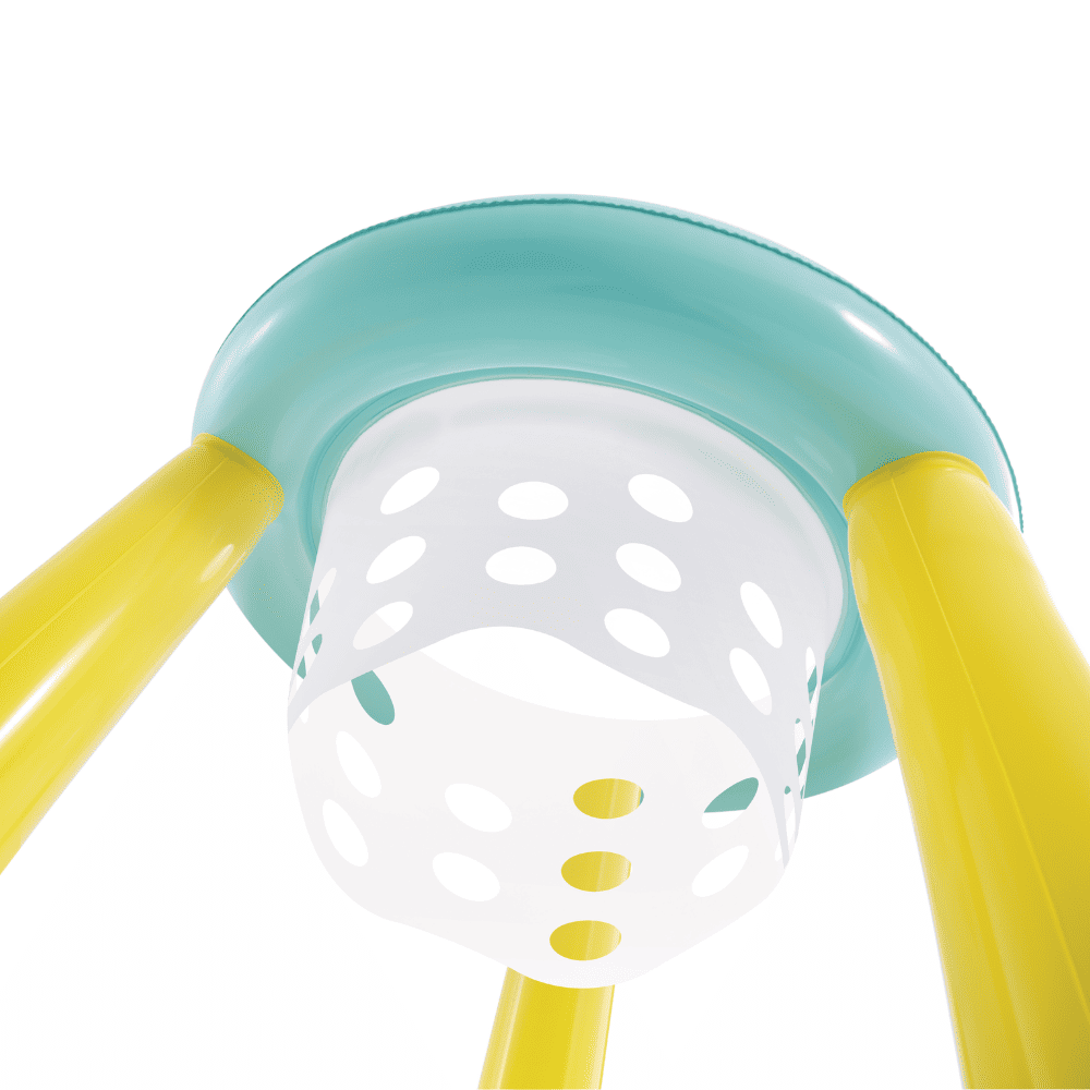 JUEGO PISCINA INFLABLE INTEX ARO DE BASKETBALL MEGA FLOATING HOOPS + PELOTA INFLABLE - 5