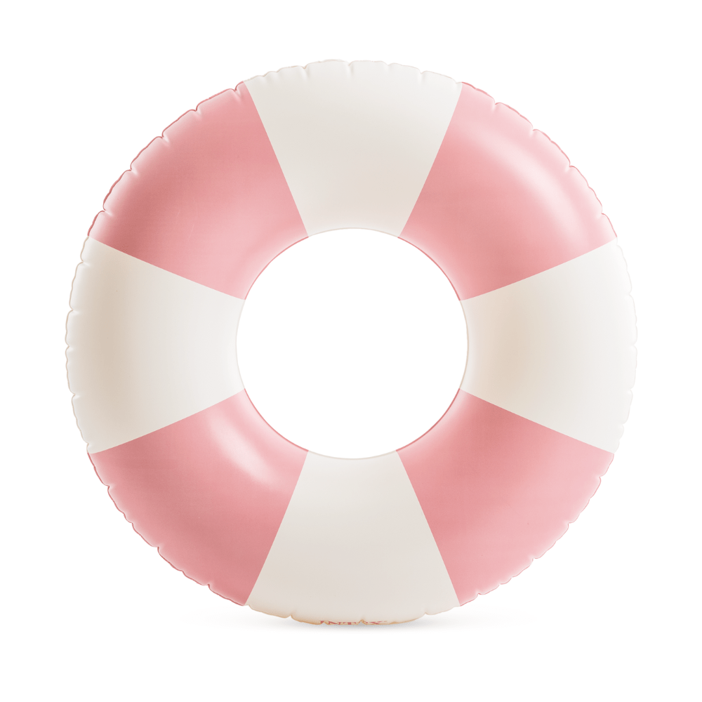 FLOTADOR INFLABLE REDONDO INTEX 91 CM COASTAL CABANA TUBE ROSADO - 1