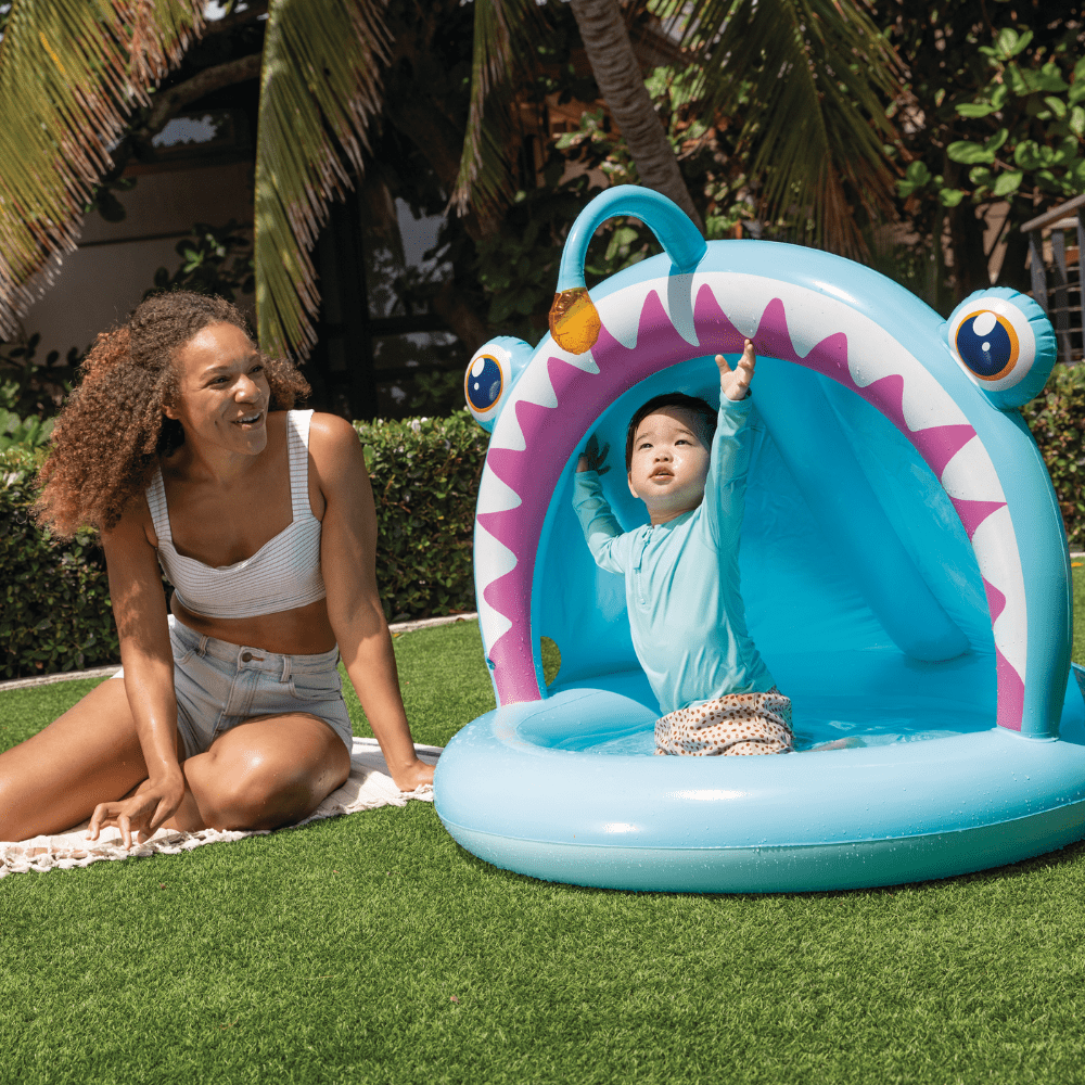 PISCINA INFLABLE INTEX PEZ LINTERNA 127X102 CM ANGLER FISH - 3