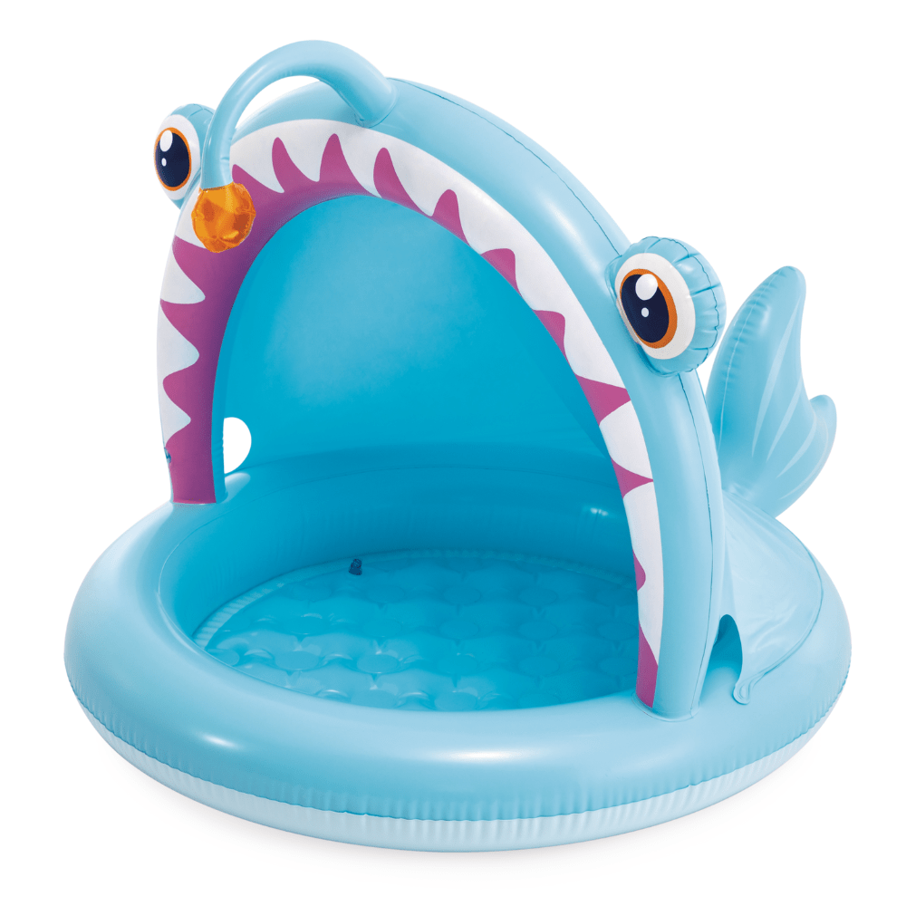 PISCINA INFLABLE INTEX PEZ LINTERNA 127X102 CM ANGLER FISH - 5