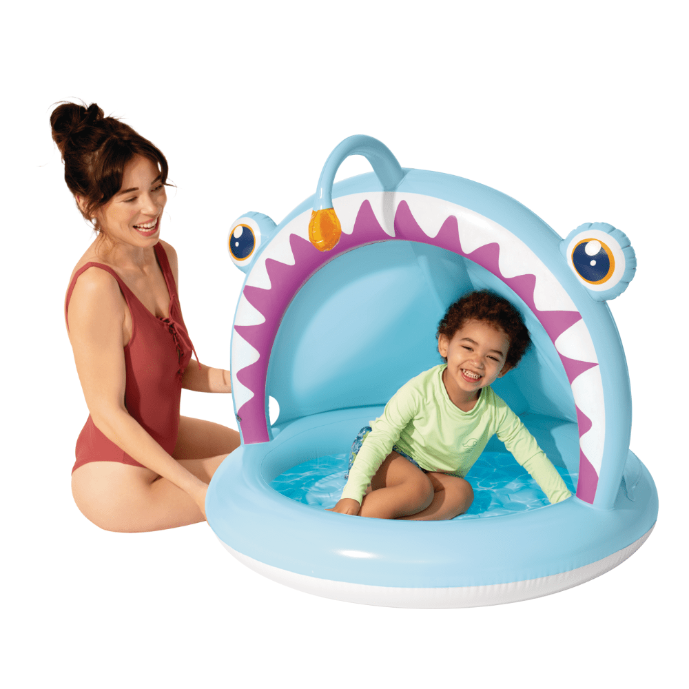 PISCINA INFLABLE INTEX PEZ LINTERNA 127X102 CM ANGLER FISH - 6