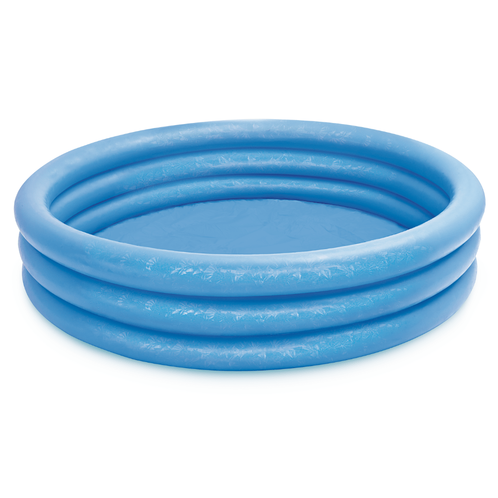 PISCINA BEBE INFLABLE INTEX CRYSTAL BLUE 147X33 CM - 1