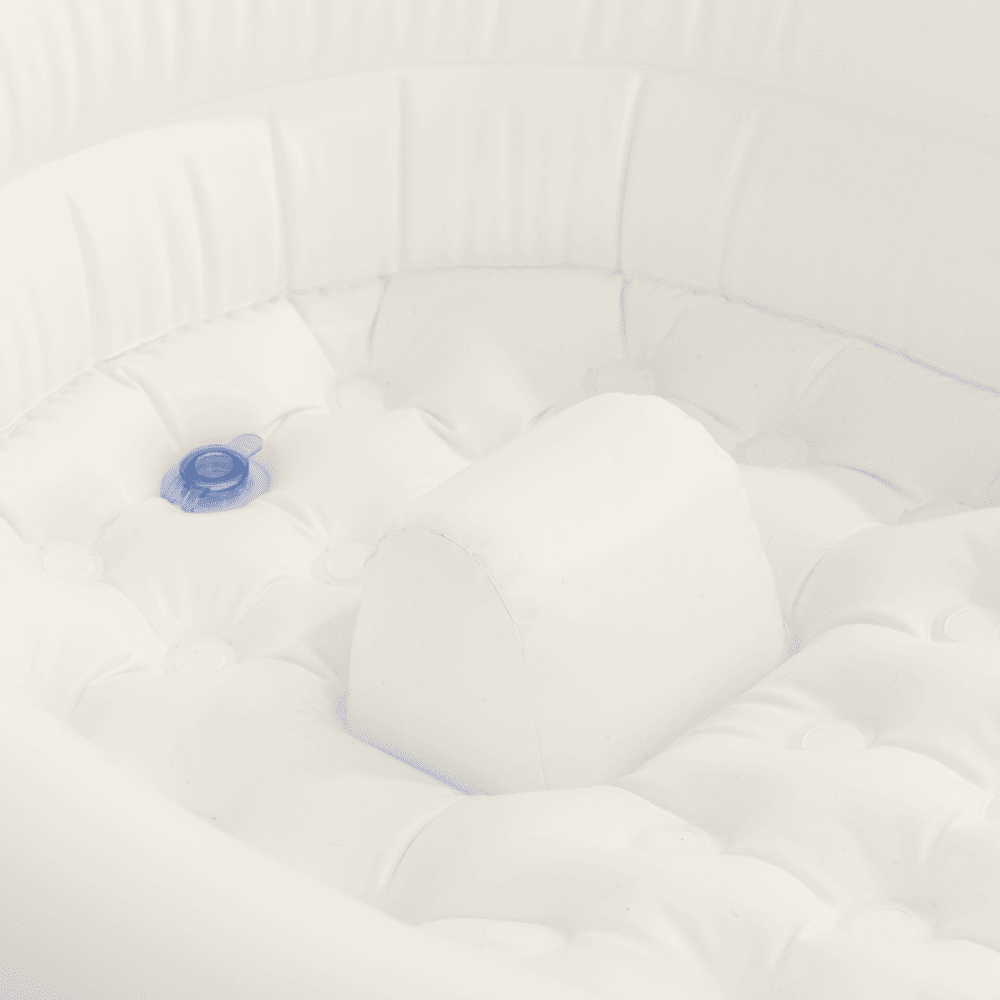 BAÑERA INFLABLE PARA BEBE 89X66X25 CM STARRY BABY BATH 0-12 MESES - 7