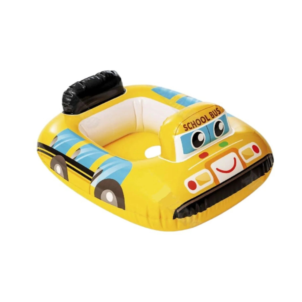FLOTADOR INFLABLE BEBE INTEX BUS ESCOLAR CAPACIDAD 15 KG KIDDIE FLOAT - 1