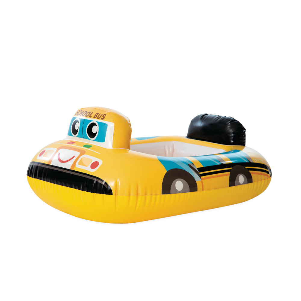 FLOTADOR INFLABLE BEBE INTEX BUS ESCOLAR CAPACIDAD 15 KG KIDDIE FLOAT - 4