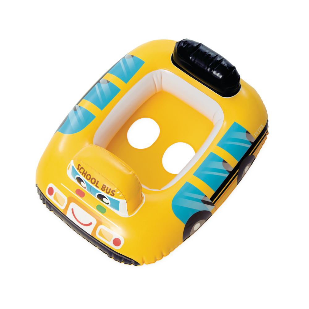 FLOTADOR INFLABLE BEBE INTEX BUS ESCOLAR CAPACIDAD 15 KG KIDDIE FLOAT - 7