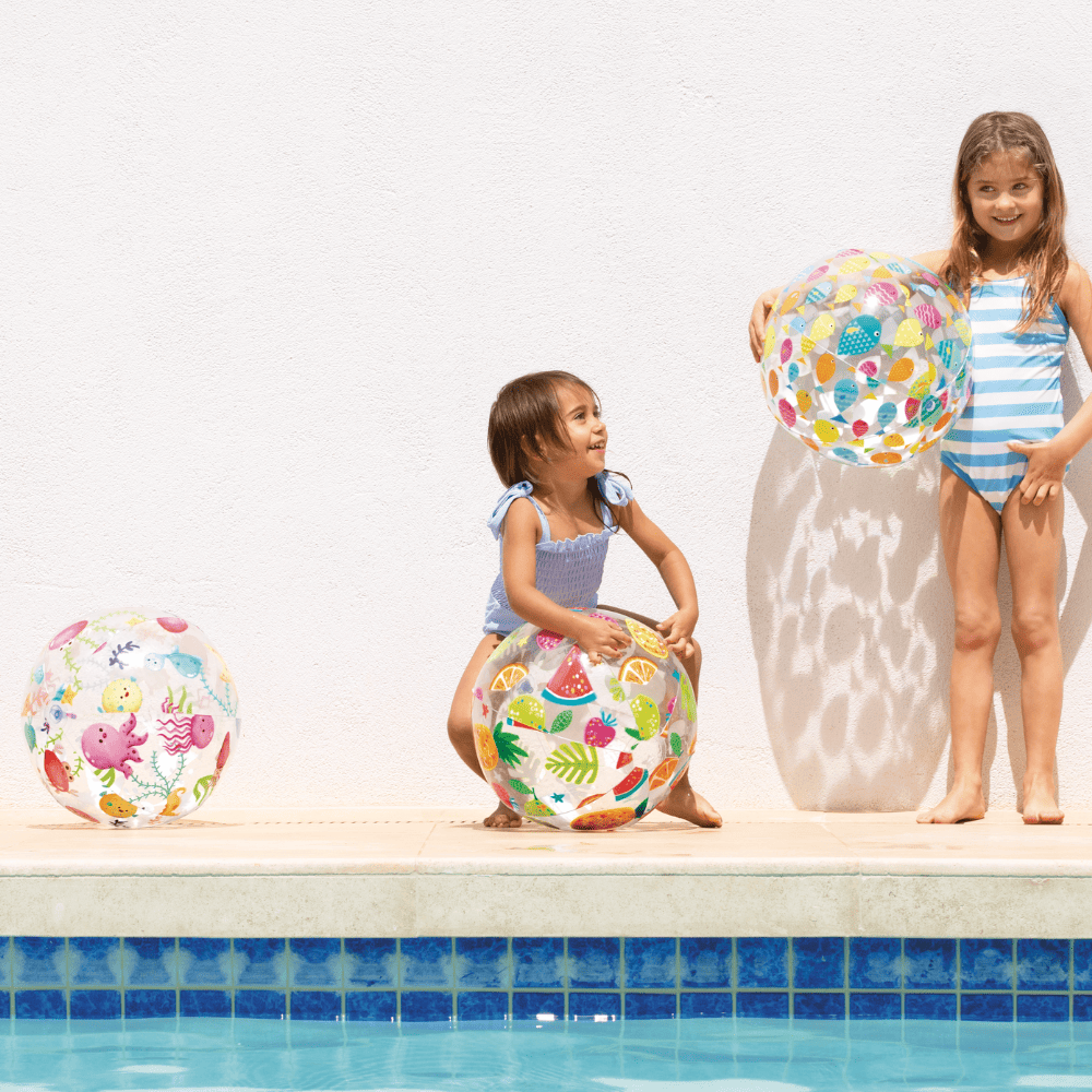 PELOTA INFLABLE INTEX ESTRELLA DE MAR 51 CM LIVELY PRINT BALL - 5