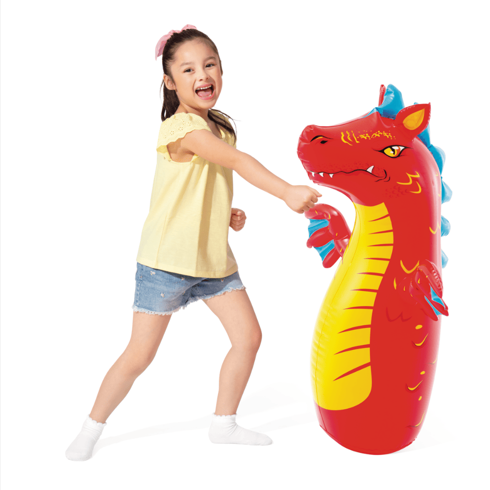 DRAGON PORFIADO INFLABLE INTEX 3-D BOP BAGS - 3
