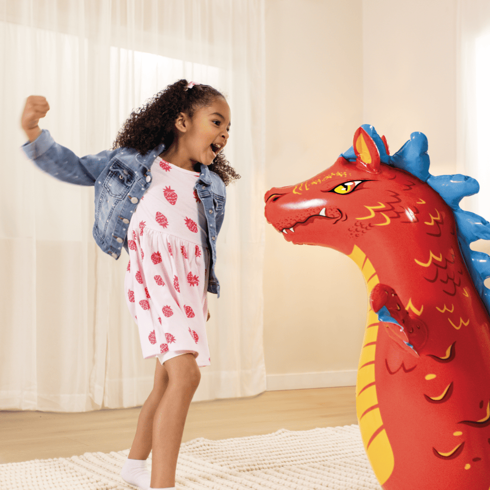 DRAGON PORFIADO INFLABLE INTEX 3-D BOP BAGS - 4