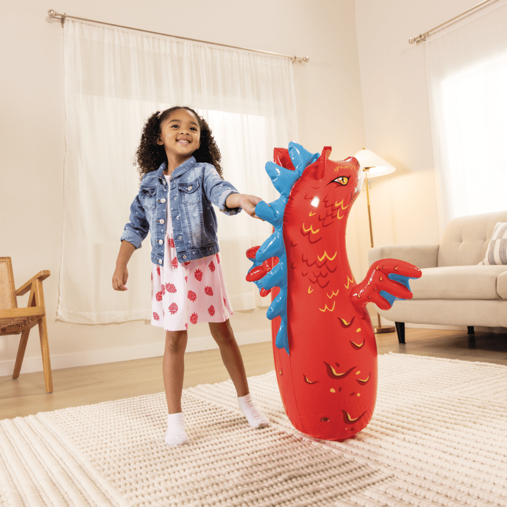 DRAGON PORFIADO INFLABLE INTEX 3-D BOP BAGS - 5