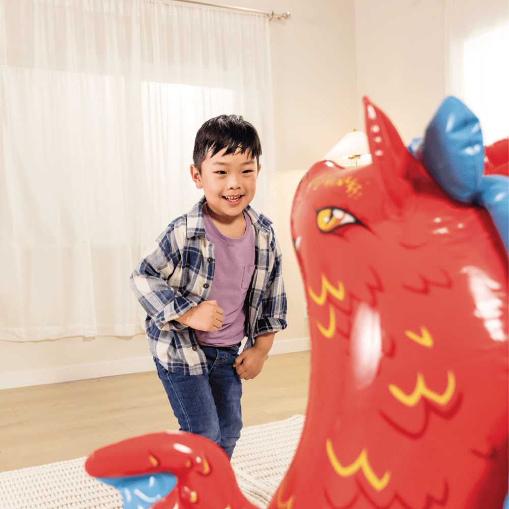 DRAGON PORFIADO INFLABLE INTEX 3-D BOP BAGS - 6