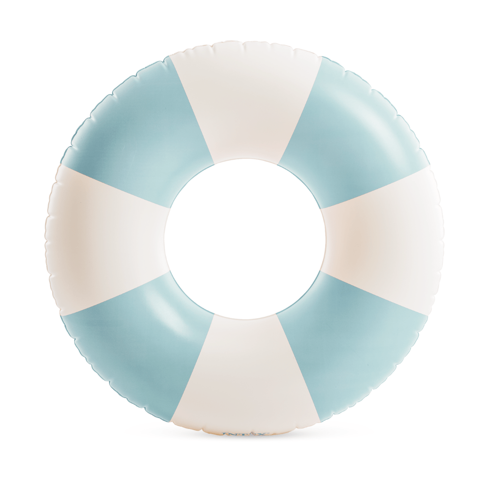 FLOTADOR INFLABLE REDONDO INTEX 91 CM COASTAL CABANA TUBE AZUL - 1