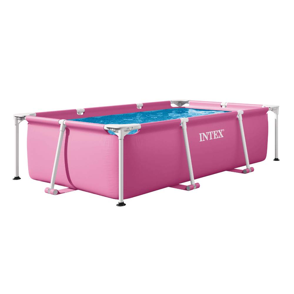 PISCINA ESTRUCTURAL INTEX SMALL FRAME 220X150X60 CM PINK - 1
