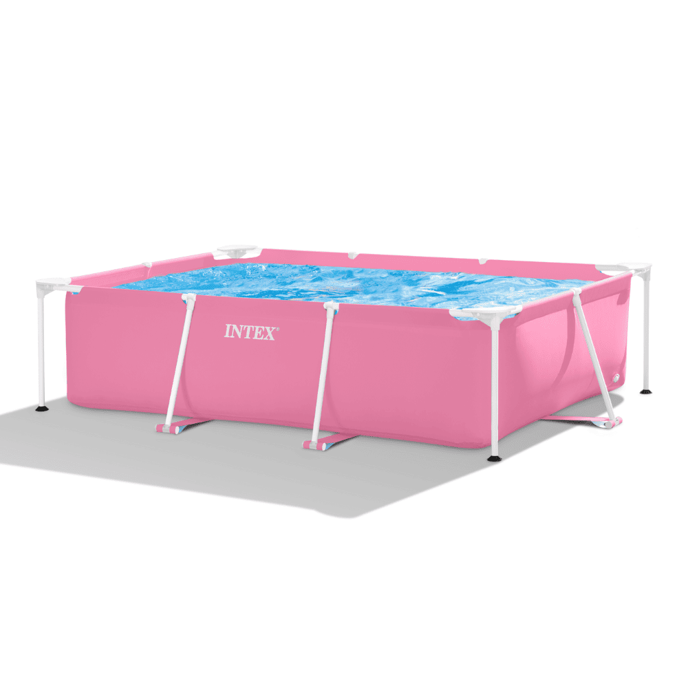 PISCINA ESTRUCTURAL INTEX SMALL FRAME 220X150X60 CM PINK - 3