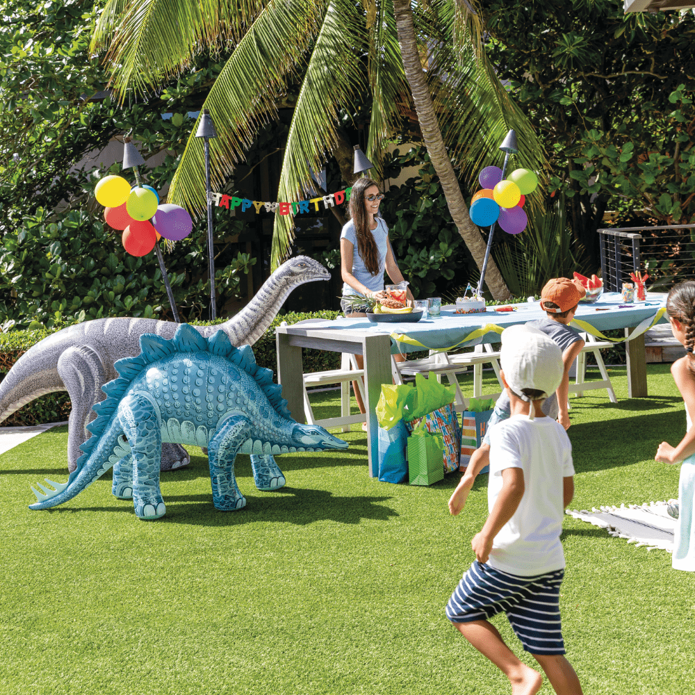 DINOSAURIO ESTEGOSAURIO INFLABLE INTEX JURASSIC DINO PALS - 8