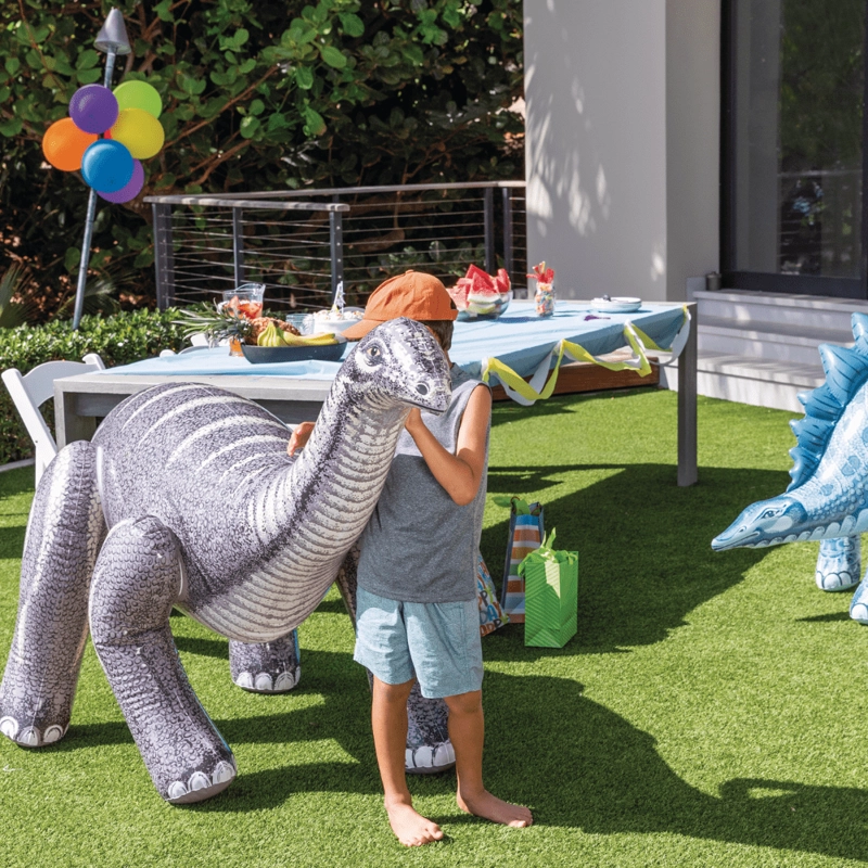 DINOSAURIO TRICERATOPS INFLABLE INTEX JURASSIC DINO PALS - 4