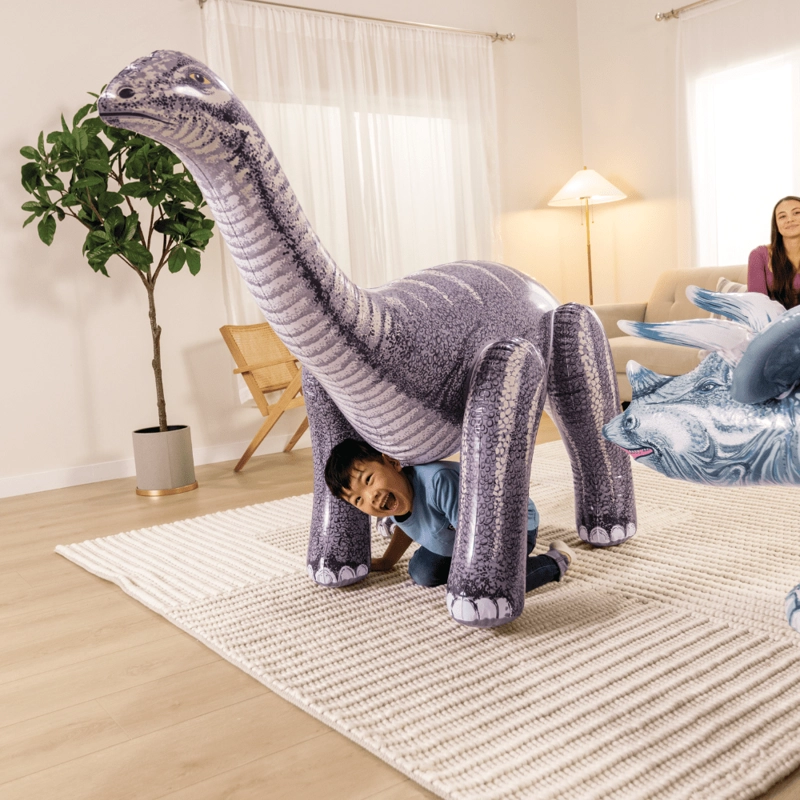 DINOSAURIO TRICERATOPS INFLABLE INTEX JURASSIC DINO PALS - 7
