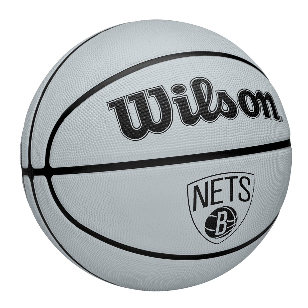 BALON BASKETBALL WILSON NBA TEAM TRIBUTE SOLID BROOKLYN NETS TAMAÑO 7 - 2