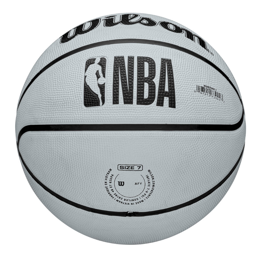 BALON BASKETBALL WILSON NBA TEAM TRIBUTE SOLID BROOKLYN NETS TAMAÑO 7 - 6