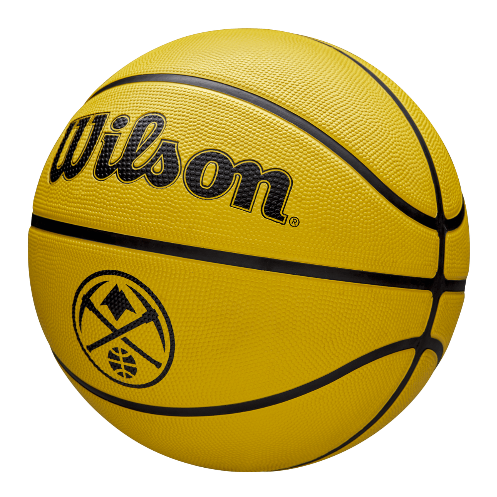 BALON BASKETBALL WILSON NBA TEAM TRIBUTE SOLID DENVER NUGGETS TAMAÑO 7 - 3