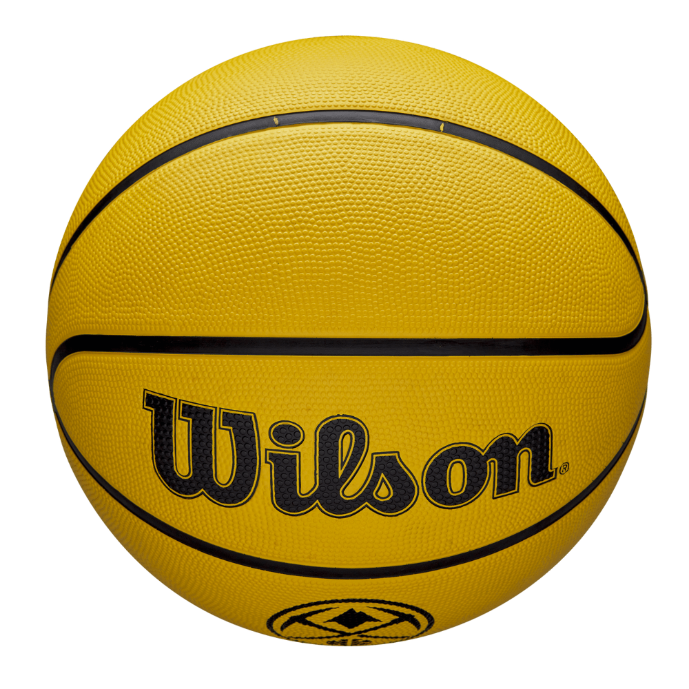 BALON BASKETBALL WILSON NBA TEAM TRIBUTE SOLID DENVER NUGGETS TAMAÑO 7 - 7