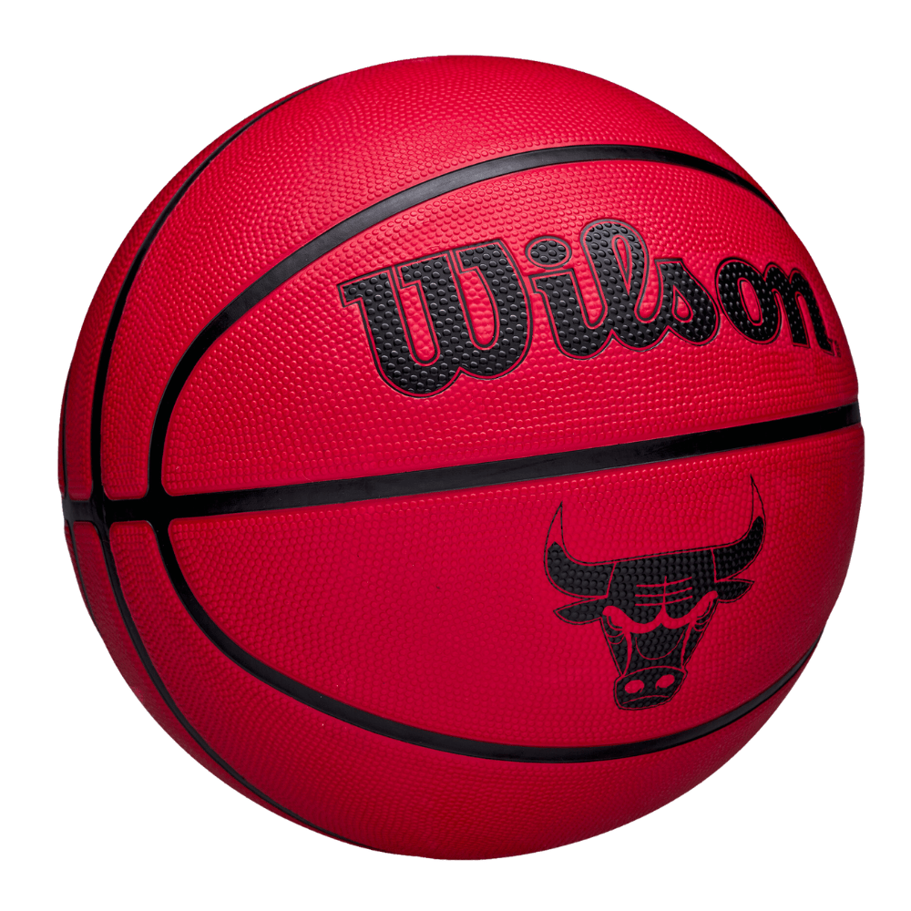 BALON BASKETBALL WILSON NBA TEAM TRIBUTE SOLID CHICAGO BULLS TAMAÑO 7 - 2