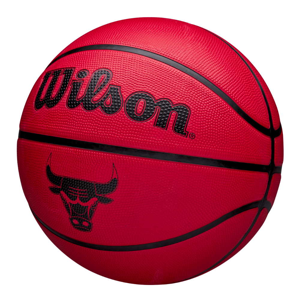 BALON BASKETBALL WILSON NBA TEAM TRIBUTE SOLID CHICAGO BULLS TAMAÑO 7 - 3