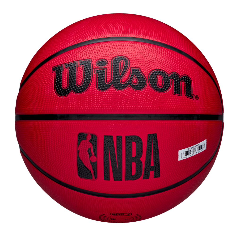 BALON BASKETBALL WILSON NBA TEAM TRIBUTE SOLID CHICAGO BULLS TAMAÑO 7 - 4