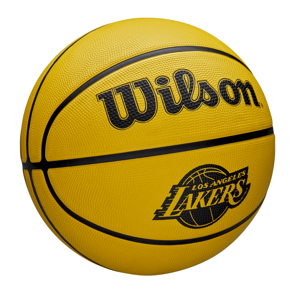 BALON BASKETBALL WILSON NBA TEAM TRIBUTE SOLID LOS ANGELES LAKERS TAMAÑO 7 - 2