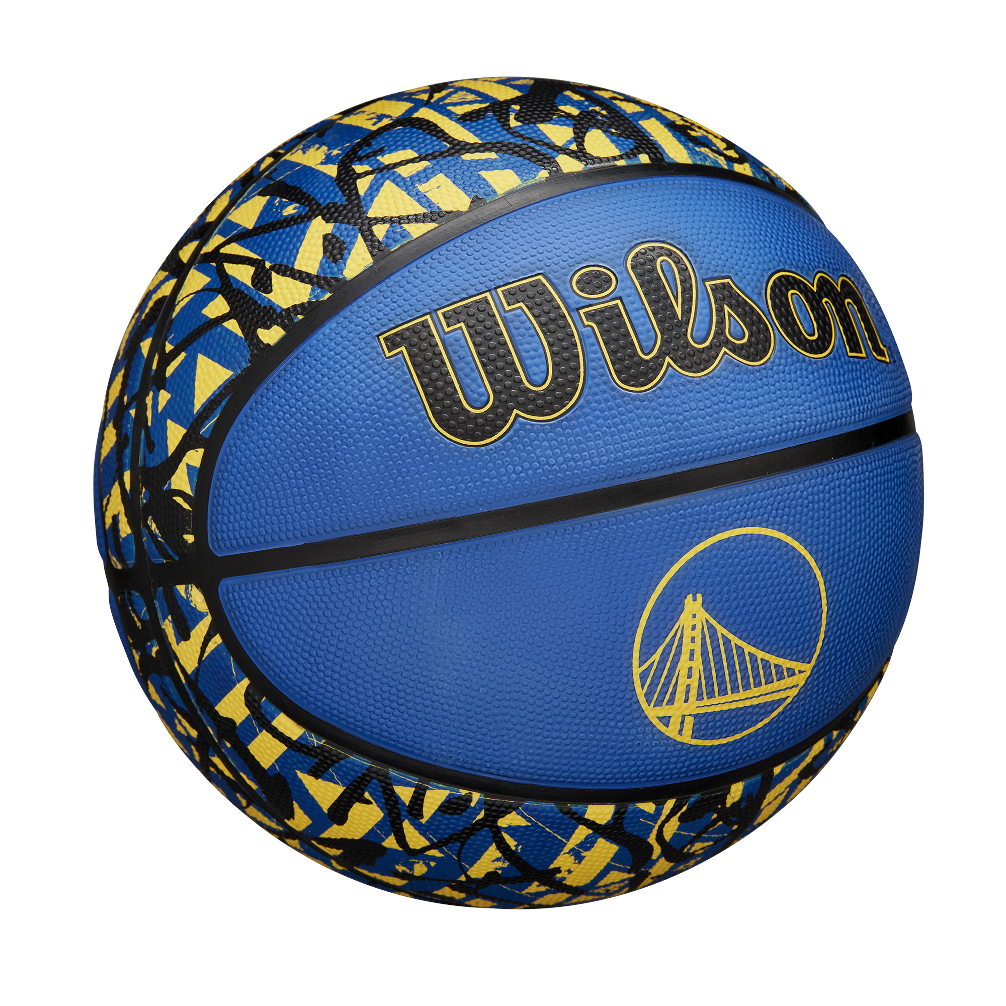 BALON BASKETBALL WILSON NBA TEAM GRAFFITI GOLDEN STATE WARRIORS TAMAÑO 7 - 2