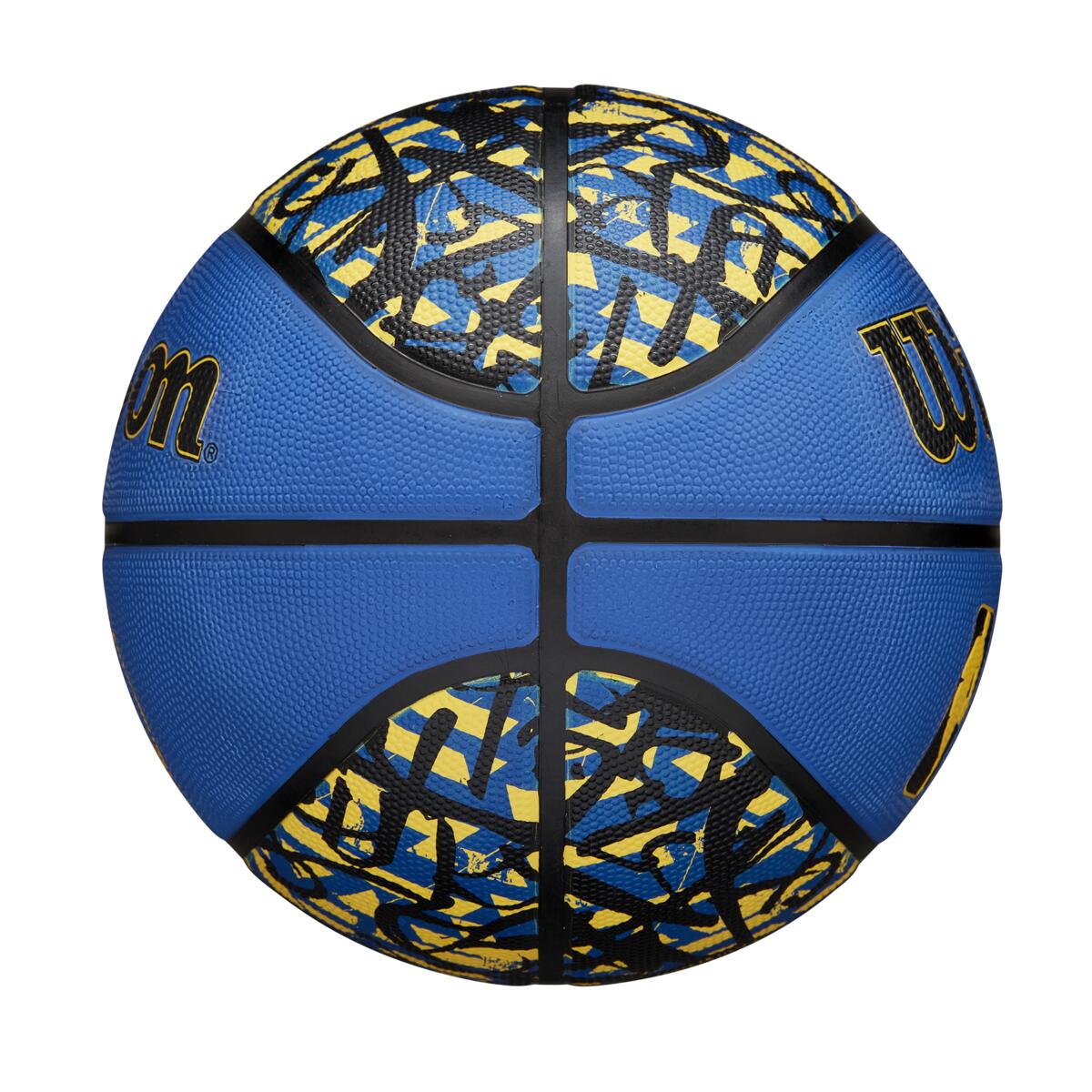 BALON BASKETBALL WILSON NBA TEAM GRAFFITI GOLDEN STATE WARRIORS TAMAÑO 7 - 5