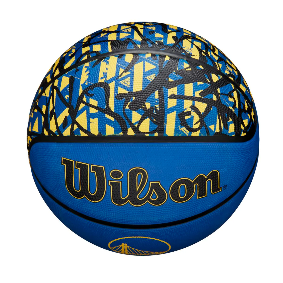 BALON BASKETBALL WILSON NBA TEAM GRAFFITI GOLDEN STATE WARRIORS TAMAÑO 7 - 6