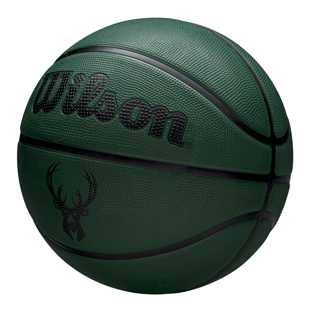 BALON BASKETBALL WILSON NBA TEAM TRIBUTE SOLID MILWAUKEE BUCKS TAMAÑO 7 - 3