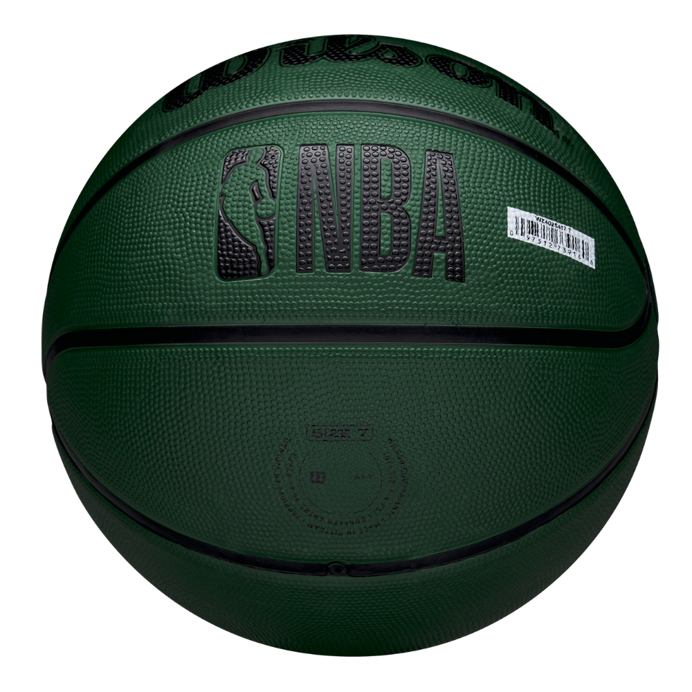 BALON BASKETBALL WILSON NBA TEAM TRIBUTE SOLID MILWAUKEE BUCKS TAMAÑO 7 - 6