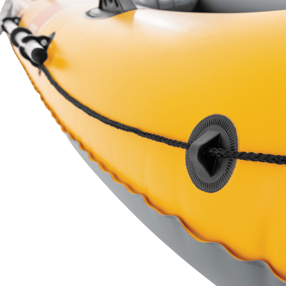 BOTE INFLABLE INTEX CHALLENGER 3 SET CAPACIDAD 320 KG + REMOS + INFLADOR - 2